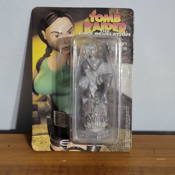 Tomb Raider Lara Croft The Last Revelation‎ Limited Edition Pewter Figure 3" NOS - Picture 1 of 6